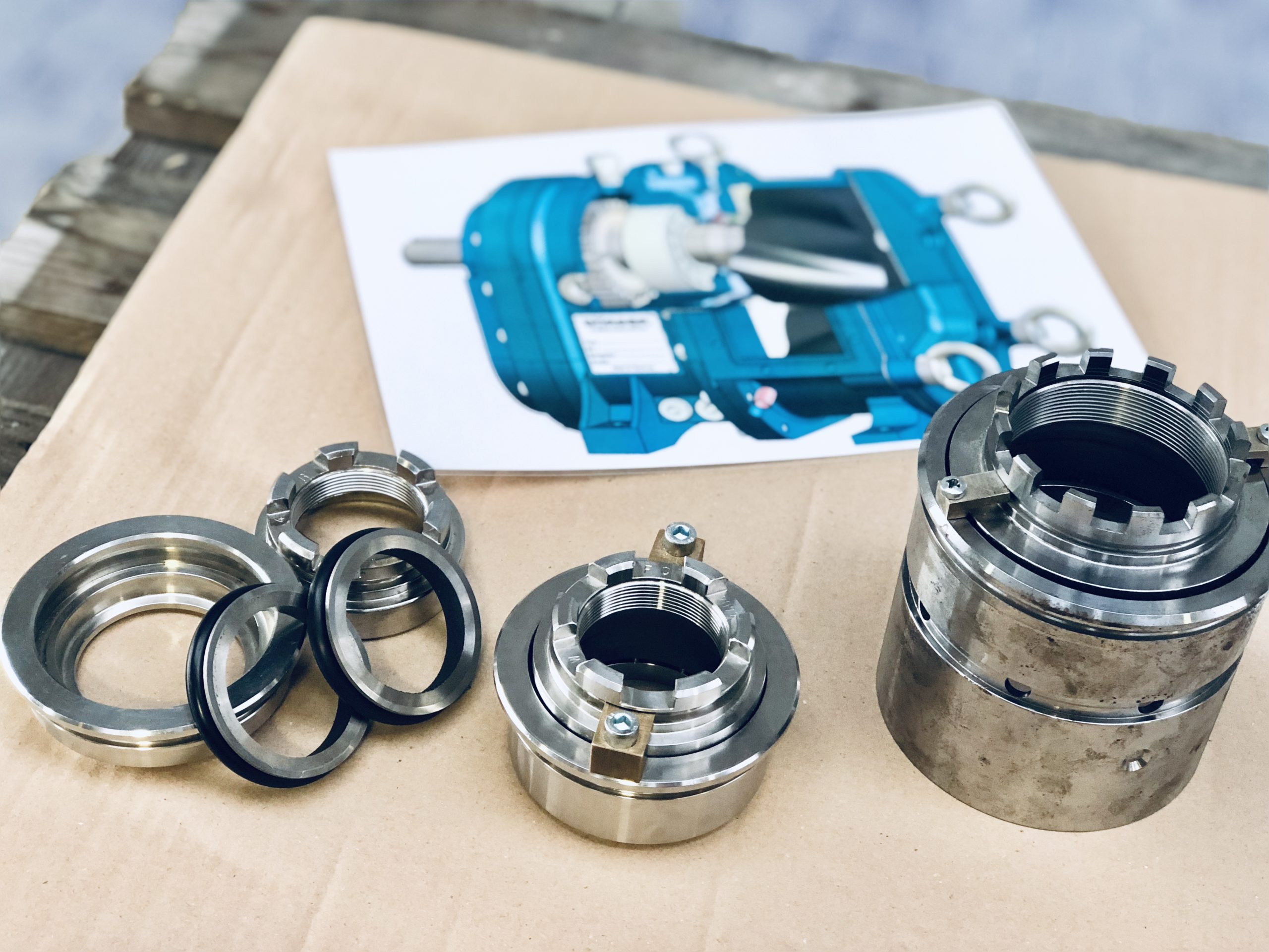 Механічне ущільнення – насоси BOERGER